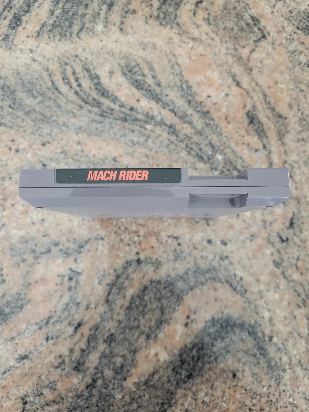 Nintendo (NES): Mach Rider Game & Sheath (Premium - 5 Screw Version). Excellent